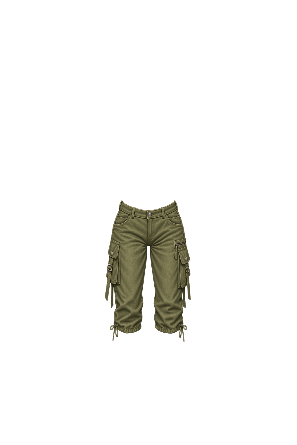 Green capris