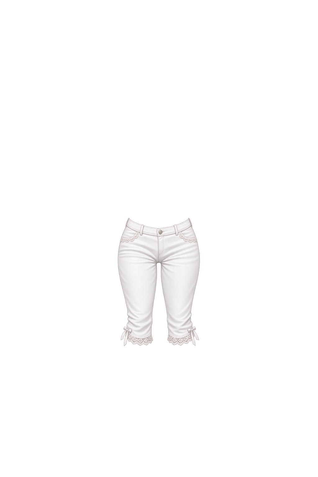 White capris