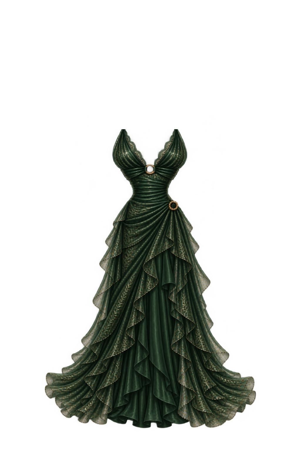 Green dress