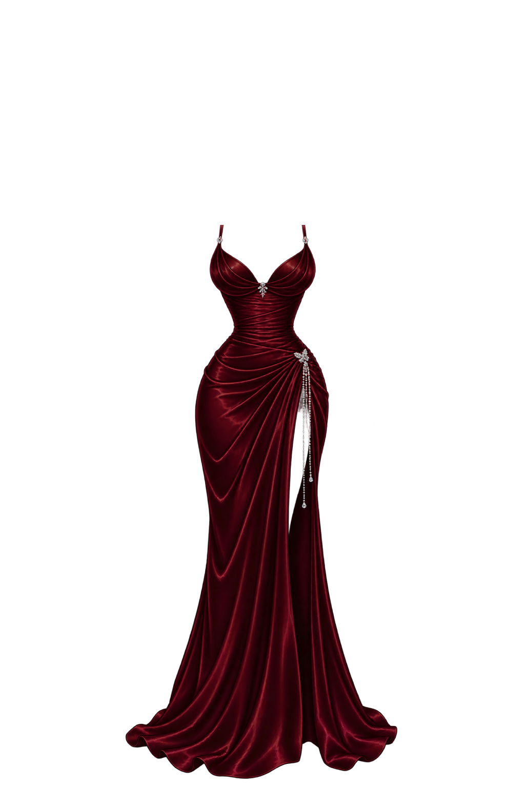 Red dress