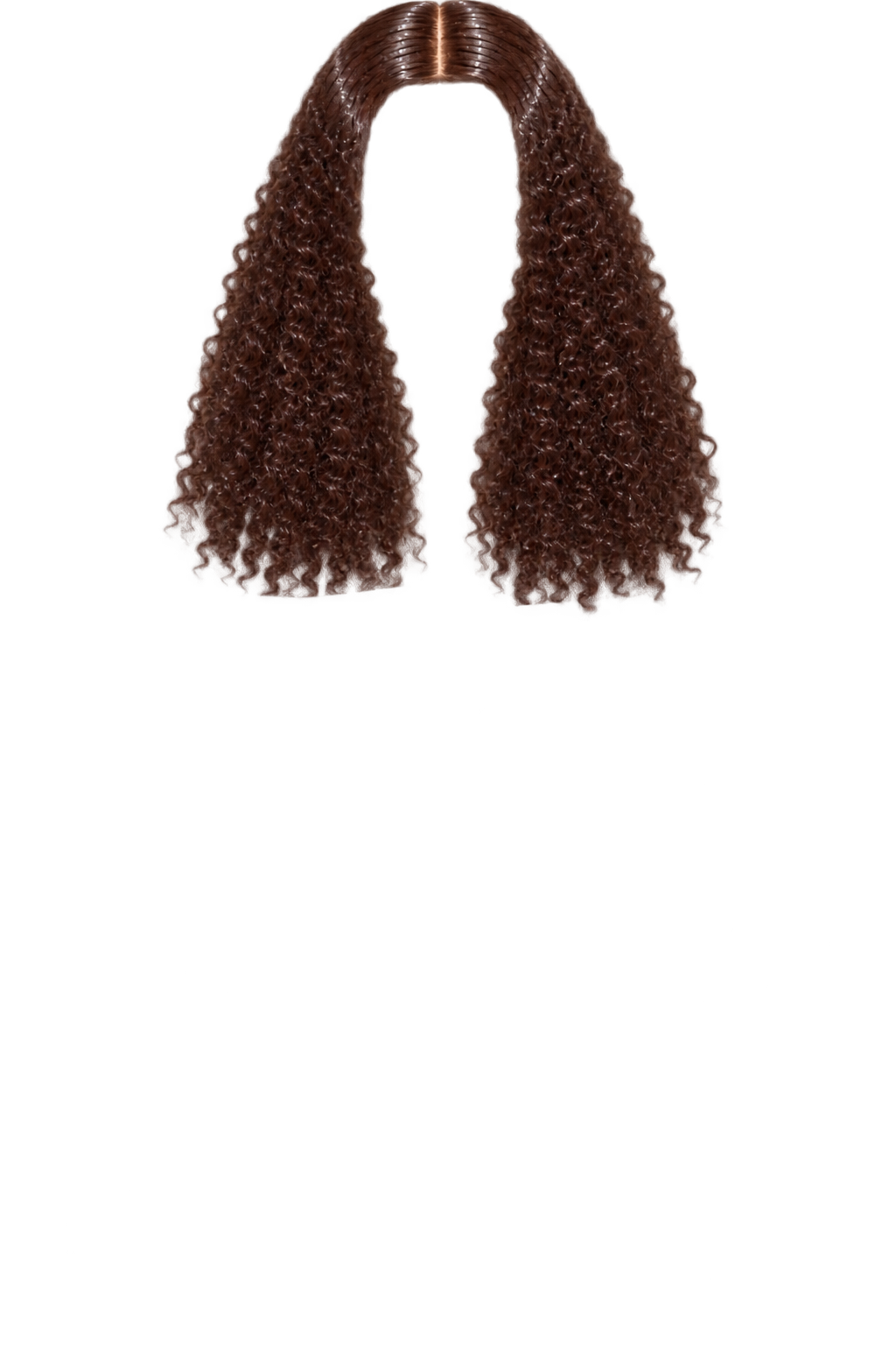Medium kinky hair