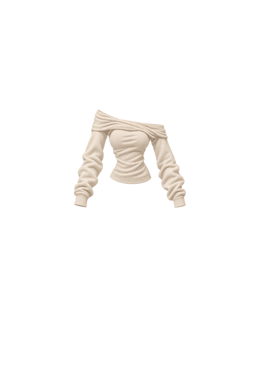 Cream sweater