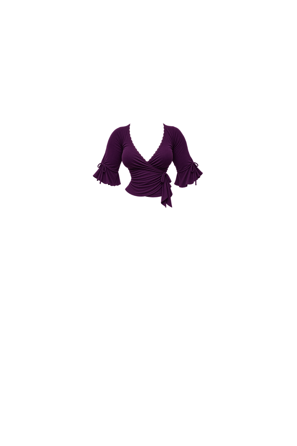 Purple cross top