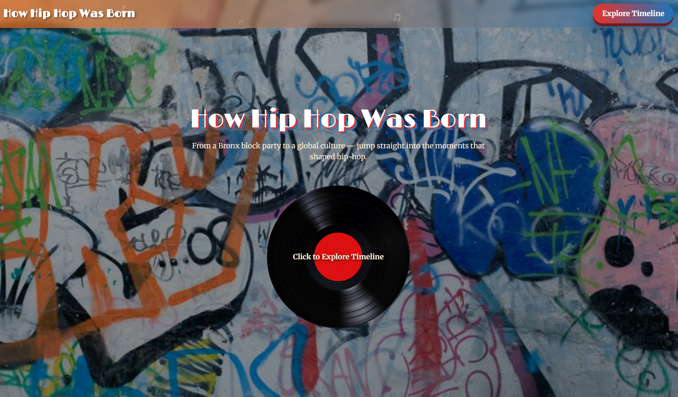 Hip-Hop History Website